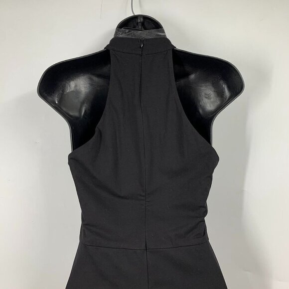 Superdown Women's Body Con Sleeveless Choker Slit Mini Dress Size‎ M - Picture 4 of 16